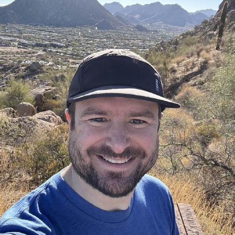 Selfie of Curt Marker in the desert